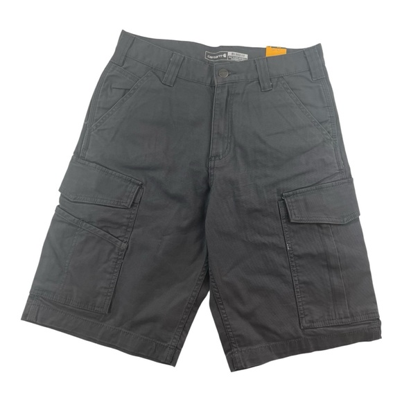Carhartt Other - Carhartt Rugged Flex Relaxed Fit Canvas Cargo Work Short BS3542-M Blue Size 30”